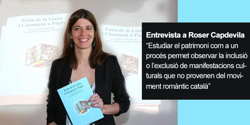Roser Capdevila, autora de l’assaig Festa de la Llana i Casament a Pagès